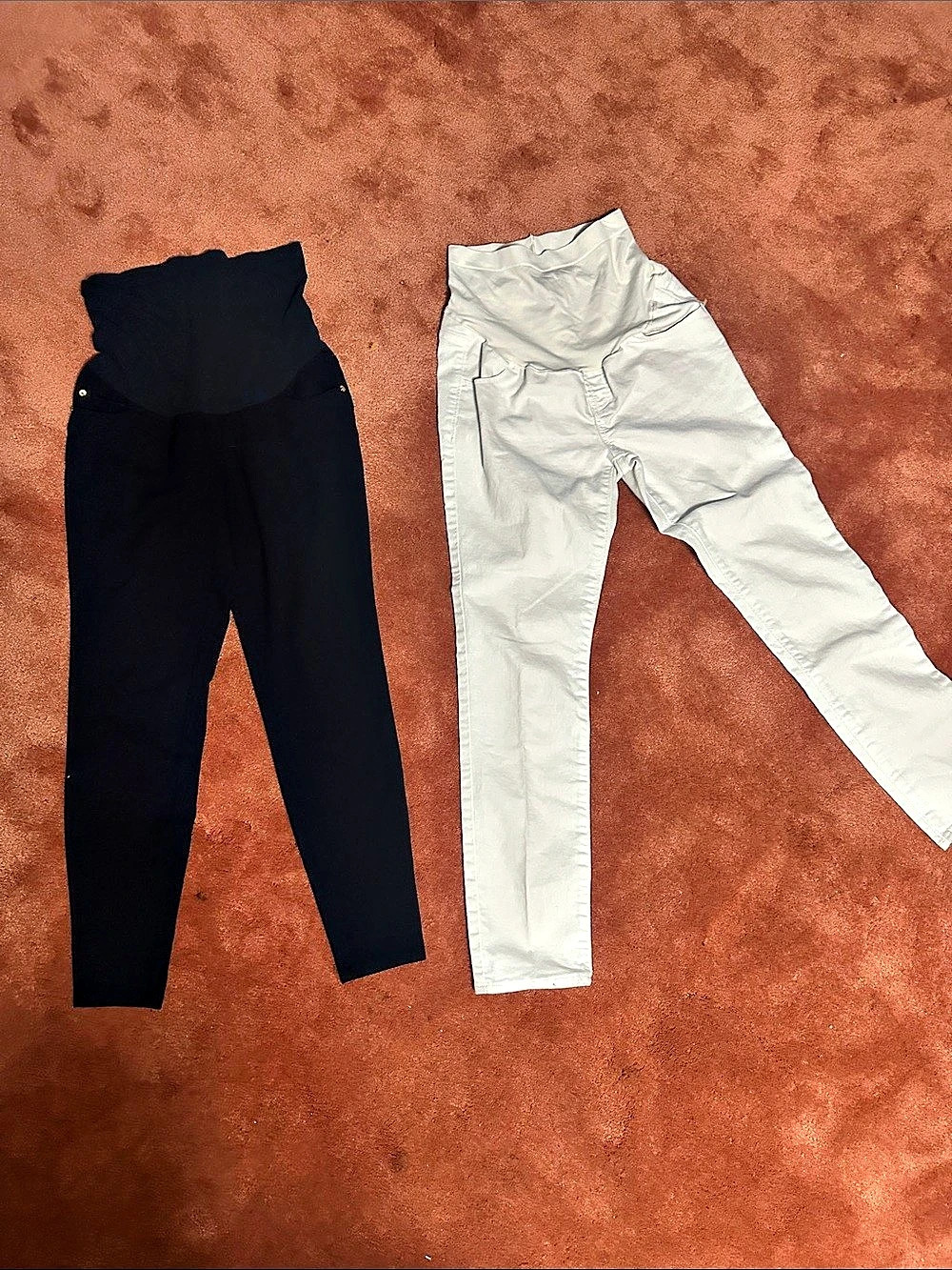 A Pea in the Pod Maternity Leggings & Straight Pants Size Medium